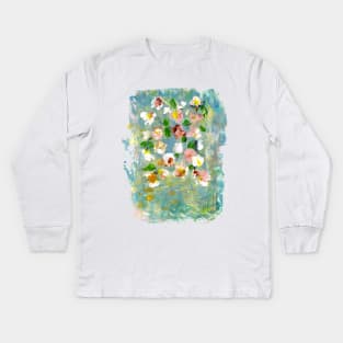 My Vintage Garden Kids Long Sleeve T-Shirt